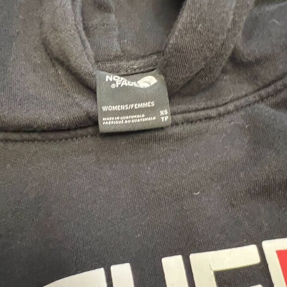 The North Face Women's Cropped Hoodie Pullover Sweatshirt - Picture 2 of 3